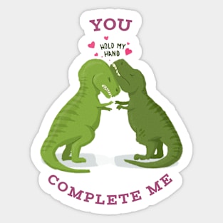 You Complete Me Sticker